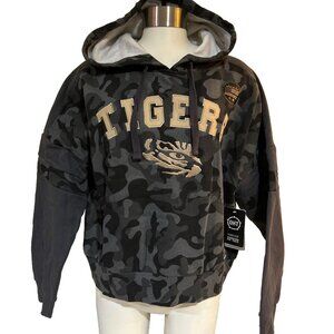 LSU Tigers Colosseum Womens OHT Military Appreciation Sweatshirt Hoodie